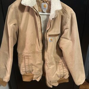 Women’s size small Carhartt Sherpa lined coat